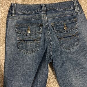 So Stretch low rise Classic Blue Women's bootcut Jeans